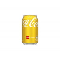 Lemon flavor "Coca-Cola" soft drink 330ml