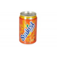 Sunkist Orange Water Can 330ML