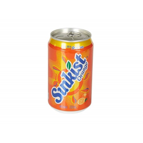 Sunkist Orange Water Can 330ML